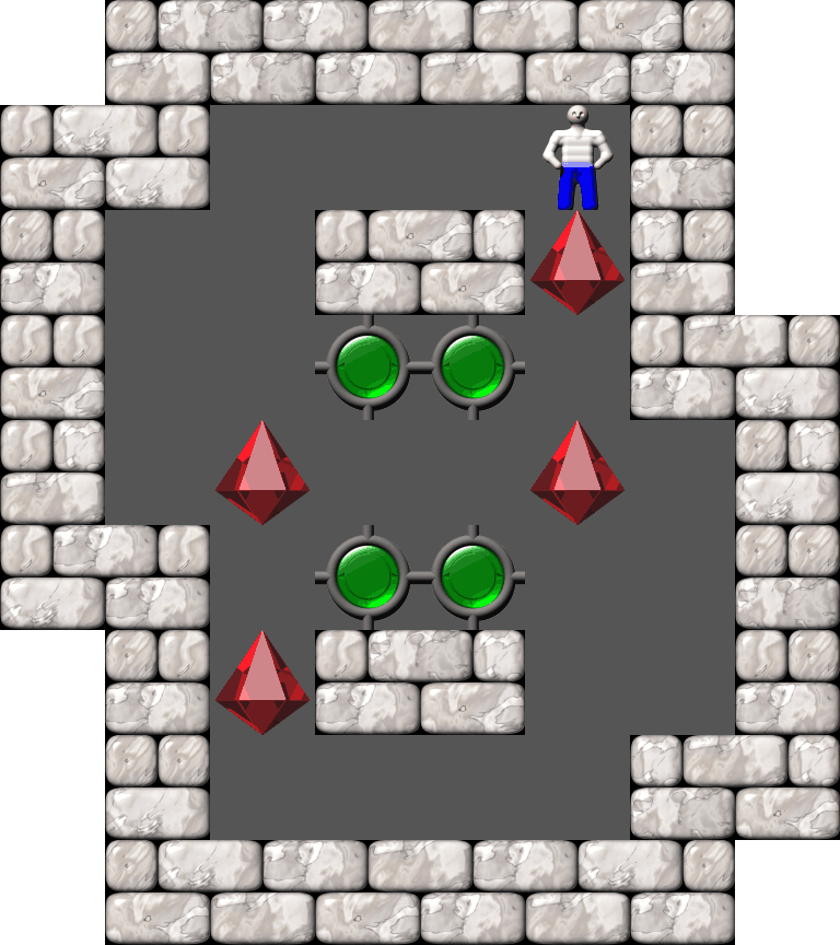 Сокобан Thinking Rabbit Arranged уровень 309
